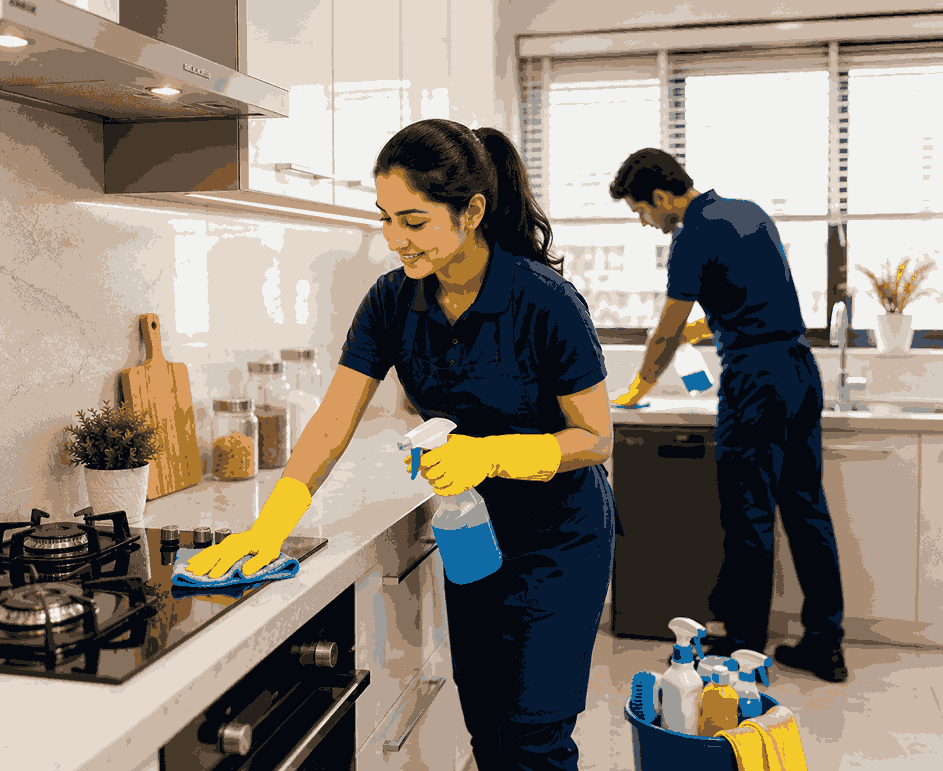 Kitchen Deep Cleaning
